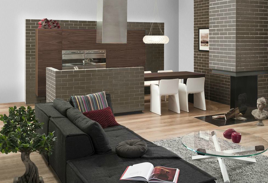 Kuchyně z cihly Perth