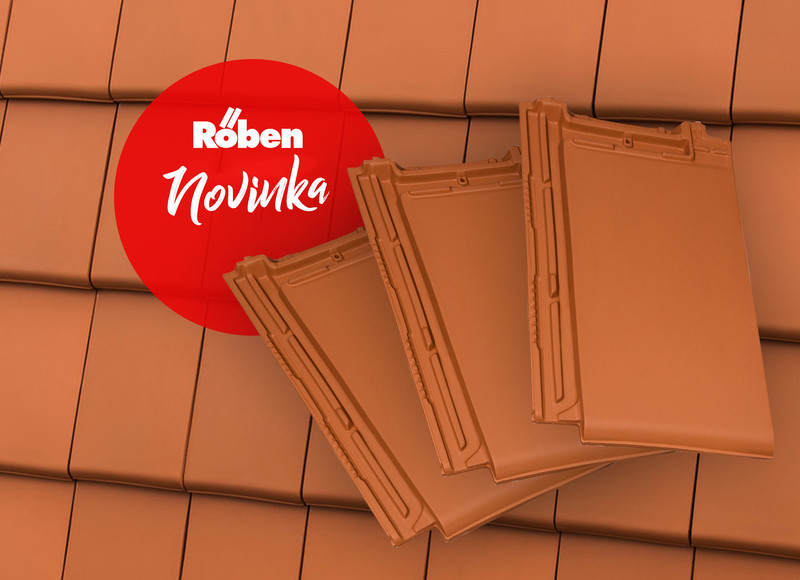 Nová barva ploché střešní tašky BERGAMO