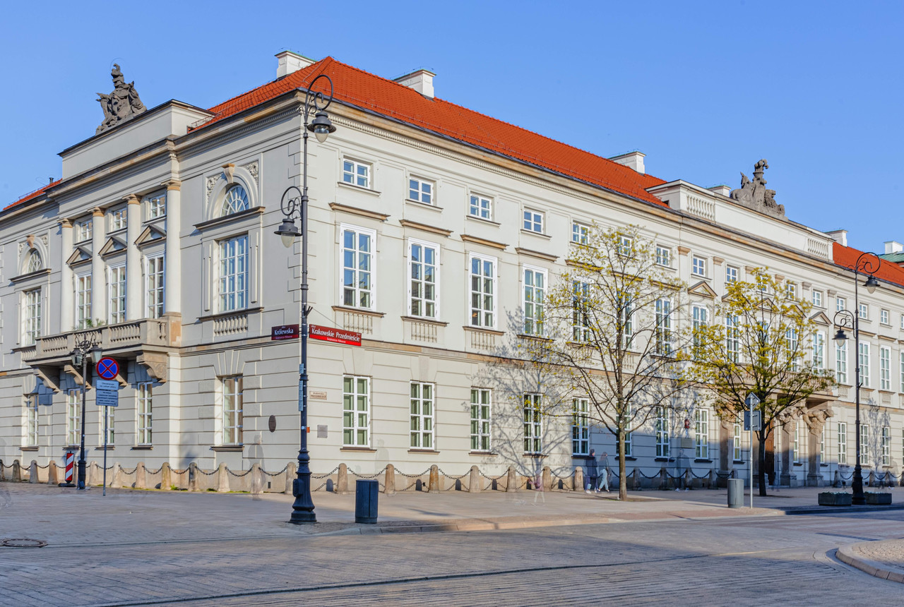 Remont dachu Pałacu Tyszkiewiczów Remont dachu Pałacu Tyszkiewiczów